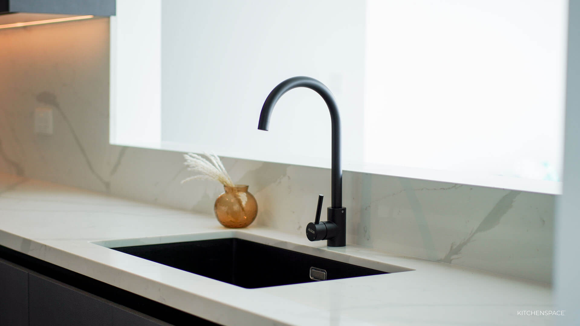 Monochromatic Urban Kitchen Sanctuary